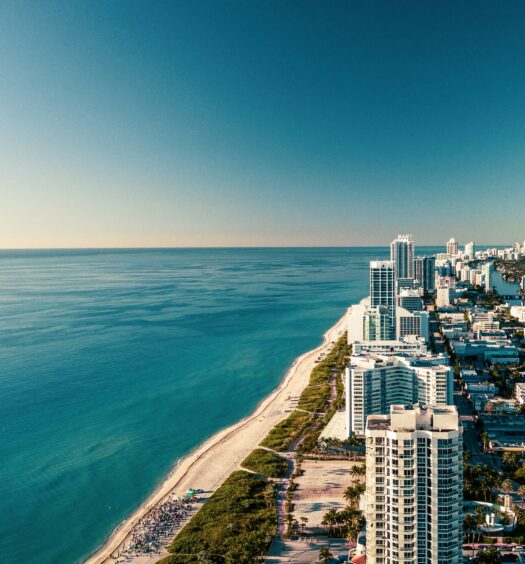 Vista da cidade de Miami.