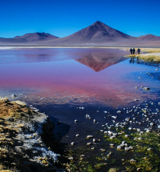 vista do altiplano que pode ser visitado com o seguro viagem bolívia