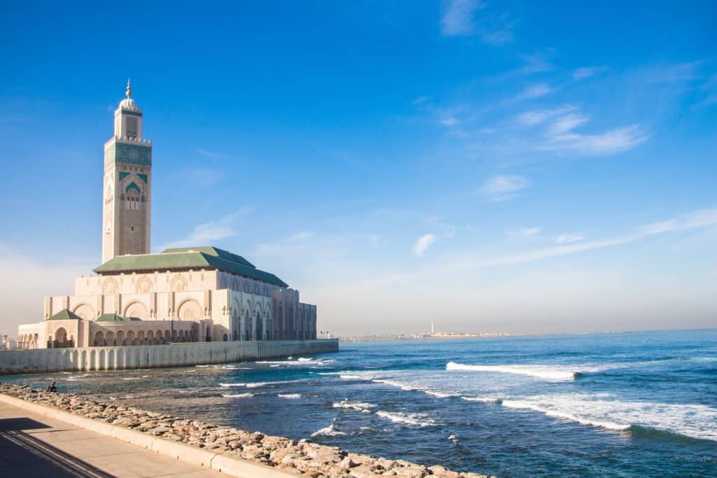 Casablanca, em Marrocos.