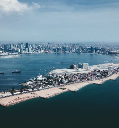 Vista de Luanda, na Angola.
