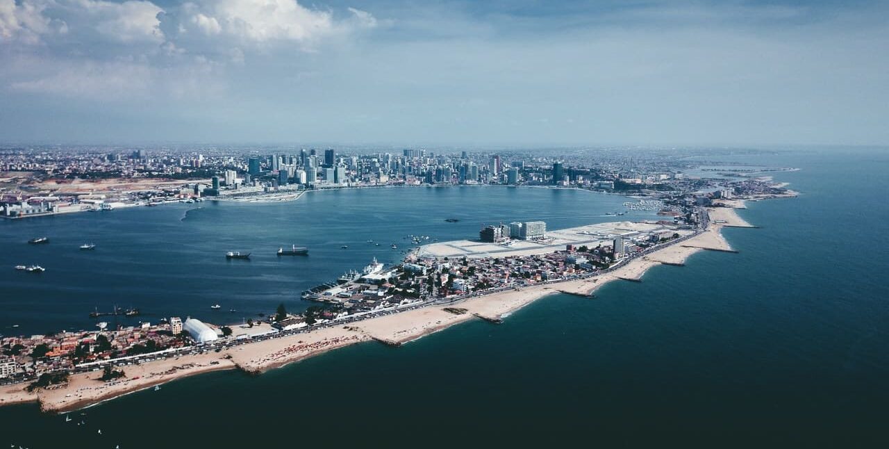 Vista de Luanda, na Angola.