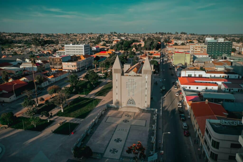 Lubango, cidade da Angola.