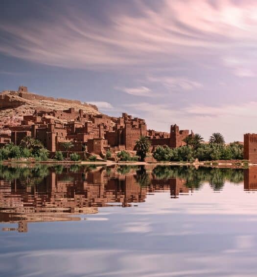 Ouarzazate, no Marrocos.