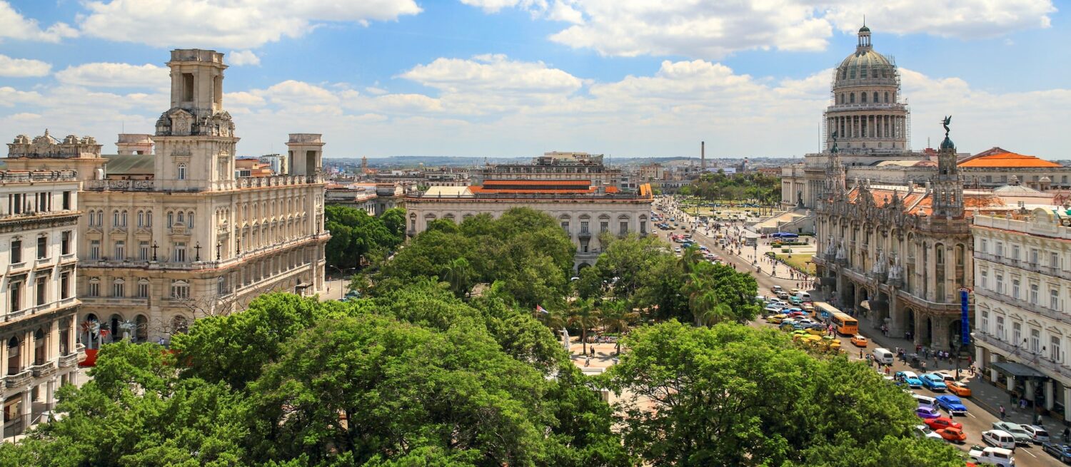 Vista de Havana, em Cuba