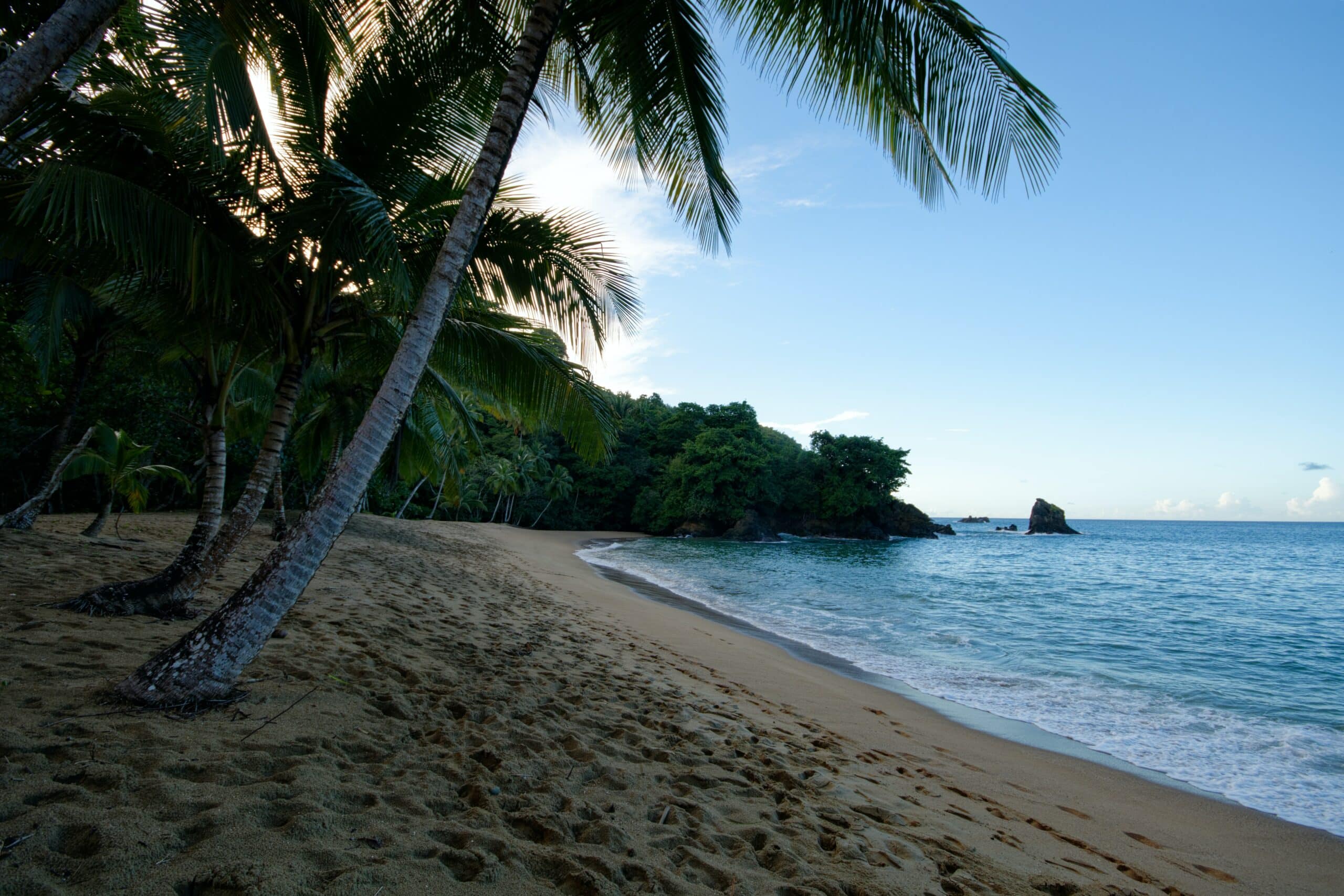 A incrível Praia Englishman's Bay  ilha caribenha de Trindade e Tobago - Representa seguro viagem Trindade e Tobago
