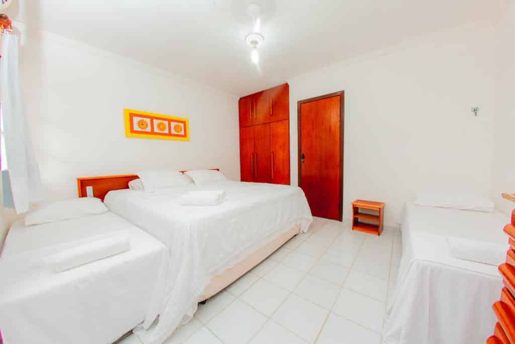Quarto de um dos airbnb em Porto Seguro,no Condomínio Jerusalém