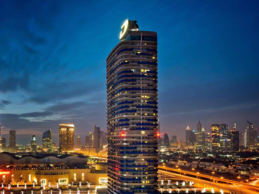 Prédio do DAMAC Maison Dubai Mall Street, um dos hotéis em Dubai