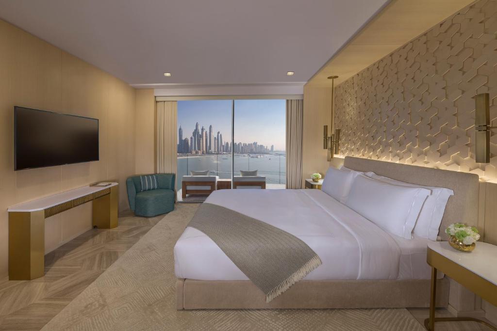 Quarto do Five Palm Jumeirah, um dos hotéis em Dubai
