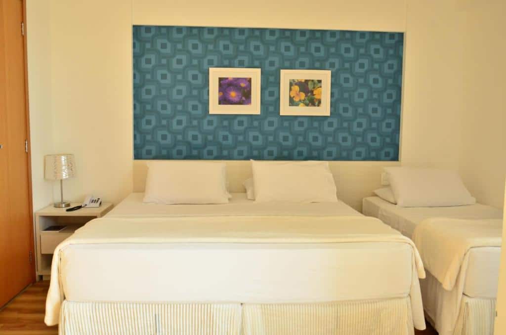 Quarto da Unico Apart Hotel.