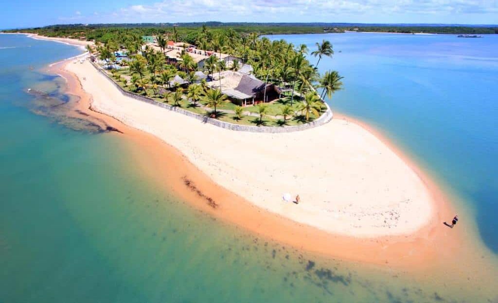 Vista do Arraial D’ajuda Eco Resort, na Bahia