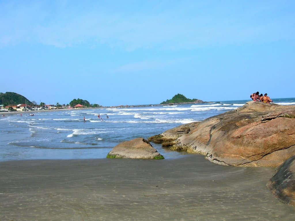 Praia em Itanhaém
