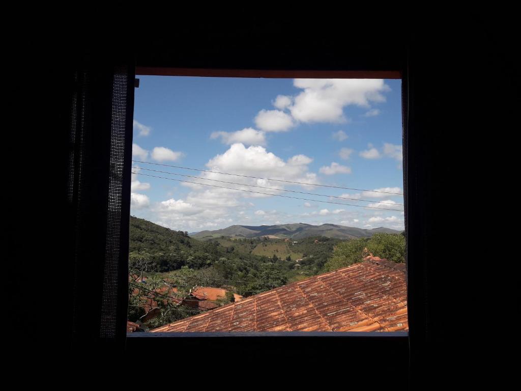 vista da janela da Aconchego do céu uma das opções pousadas em Ibitipoca