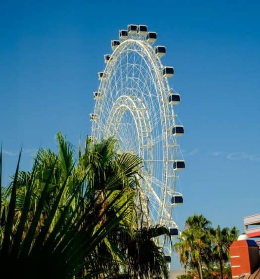 vista da Vista da Orlando Eye do Holiday Inn Express & Suites - Orlando At Seaworld
