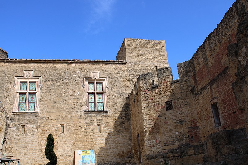 Imagem durante o dia do Château de l'Empéri com o edifício a frente. Representa o que fazer em Avignon.