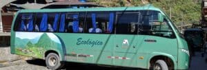 Ônibus entre Machu Picchu e Aguas Calientes: viagem flexível